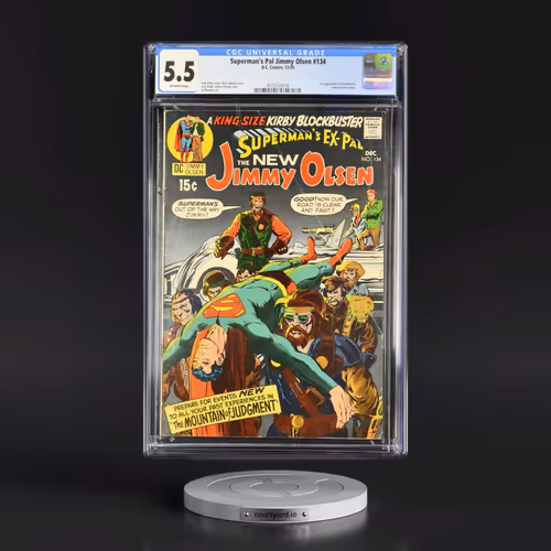Superman's Pal Jimmy Olsen #134 CGC 5.5 Off-white Pages (DC Comics, 12/70) - Universal
