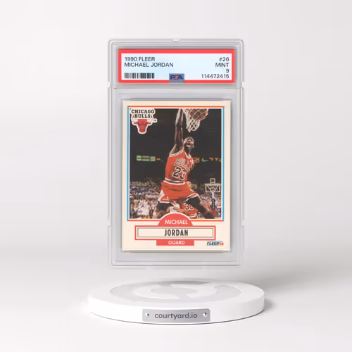 1990 Fleer #26 Michael Jordan (PSA 9 MINT)