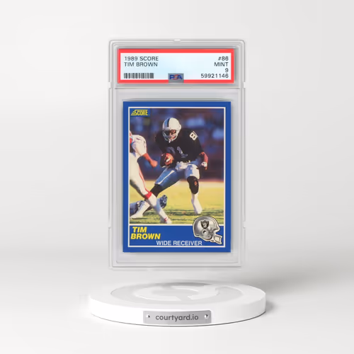 1989 Score #86 Tim Brown (PSA 9 MINT)