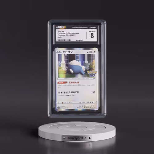 2022 Pokémon GO #056/071 Snorlax - Holo (CGC 8 NM-MT)