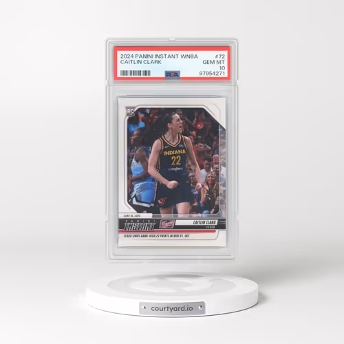 2024 Panini Instant WNBA #72 Caitlin Clark (PSA 10 GEM MINT)