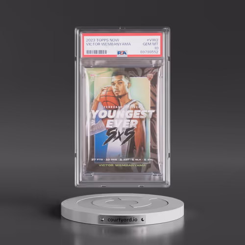 2023 Topps Now #VW2 Victor Wembanyama (PSA 10 GEM MINT)
