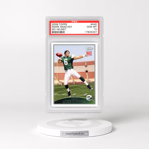 2009 Topps #440 Mark Sanchez - No Helmet (PSA 10 GEM MINT)