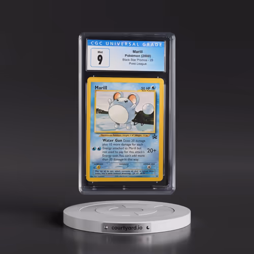 1999 Black Star Promos #29 Marill - Pokémon League (CGC 9 MINT)