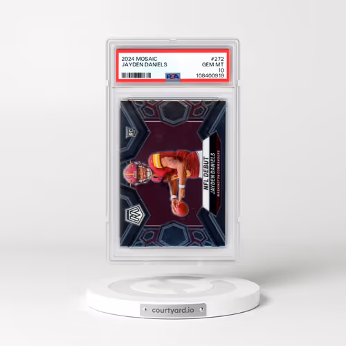 2024 Panini Mosaic #272 Jayden Daniels (PSA 10 GEM MINT)