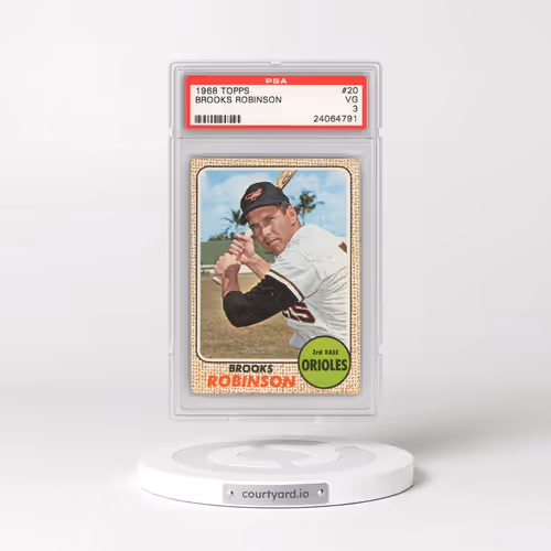 1968 Topps #20 Brooks Robinson (PSA 3 VG)