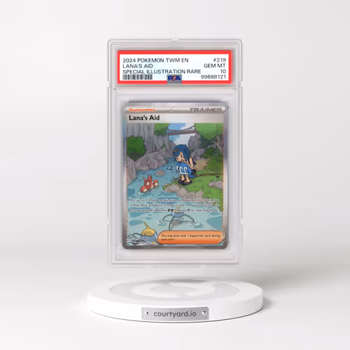 2024 Pokémon Twm EN-Twilight Masquerade #219 Lana's Aid - Special Illustration Rare (PSA 10 GEM MINT