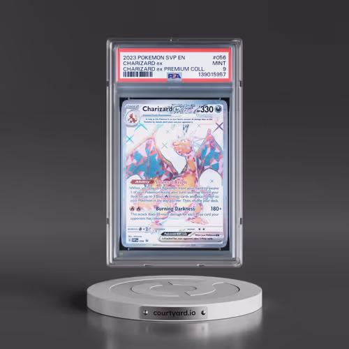 2023 Pokémon Svp EN-SV Black Star Promo #056 Charizard EX - Holo Charizard EX Premium Collection (PS
