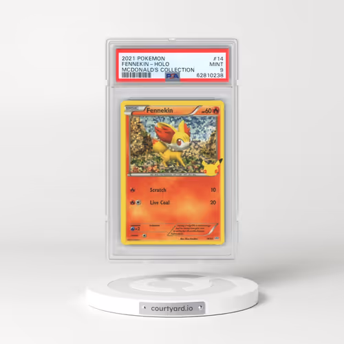 2021 Pokémon Mcdonald's Collection #14 Fennekin - Holo (PSA 9 MINT)