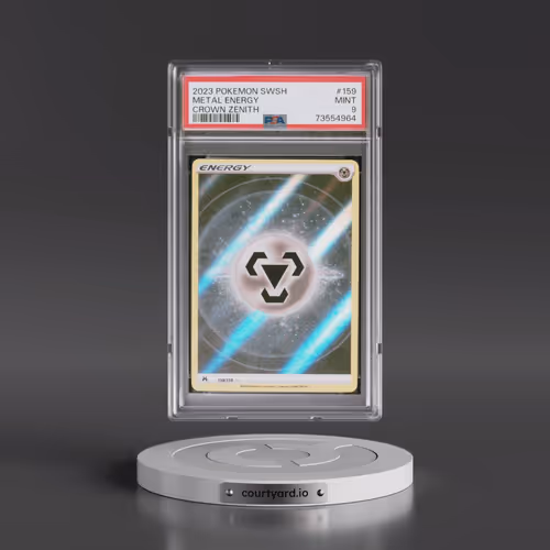 2023 Pokémon Sword and Shield Crown Zenith #159 Metal Energy (PSA 9 MINT)