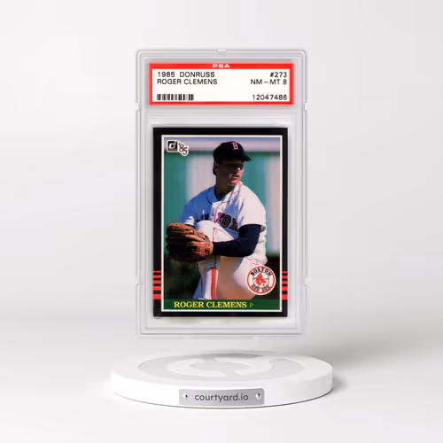 1985 Donruss #273 Roger Clemens (PSA 8 NM-MT)