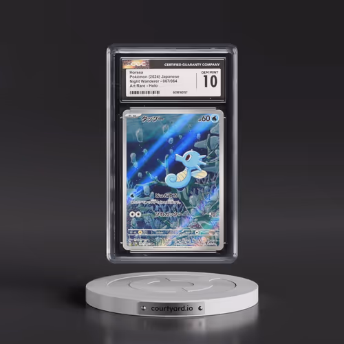 2024 Pokémon Sv6a-Night Wanderer #067 Horsea - Art Rare (CGC 10 GEM MINT)