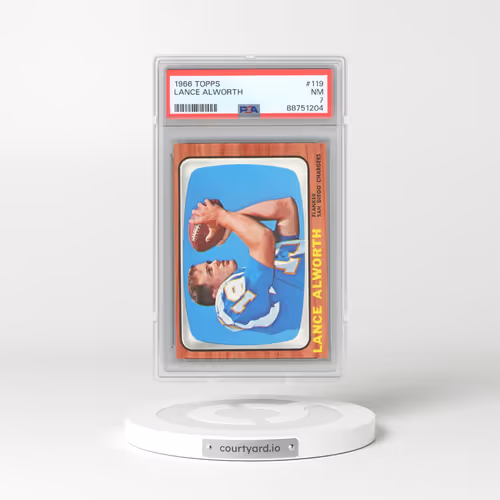 1966 Topps #119 Lance Alworth (PSA 7 NM)