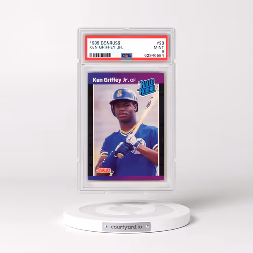 1989 Donruss #33 Ken Griffey Jr (PSA 9 MINT)