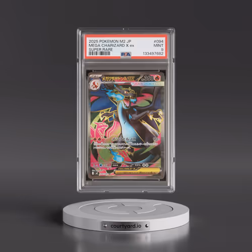 2025 Pokémon M2-Inferno X #094 Mega Charizard X EX - Holo Super Rare (PSA 9 MINT)