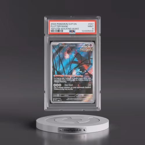 2024 Pokémon Svp EN-SV Black Star Promo #097 Flutter Mane - Temporal Forces Elite Trainer Box-Walkin