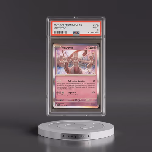 2023 Pokémon Mew EN-151 #150 Mewtwo (PSA 9 MINT)