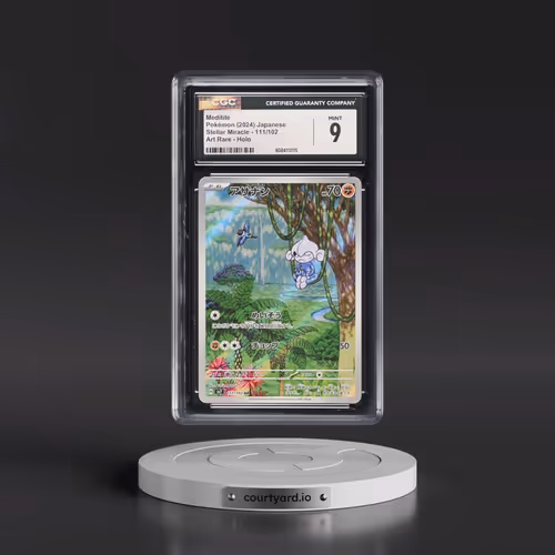 2024 Pokémon SV7-Stellar Miracle #111 Meditite - Art Rare (CGC 9 MINT)