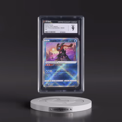 2024 Stellar Miracle Deck Build Box - SVK #004/044 Radiant Greninja - Holo (CGC 9 MINT)