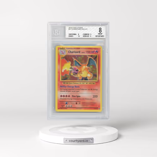 2016 Evolutions #11 Charizard - Holo (BGS 8 NM-MT)