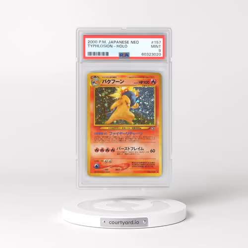 2000 Pokémon Neo #157 Typhlosion - Holo (PSA 9 MINT)