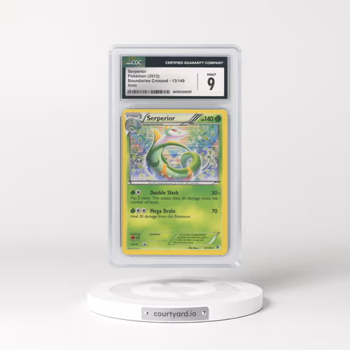 2012 Boundaries Crossed #13/149 Serperior - Holo (CGC 9 MINT)