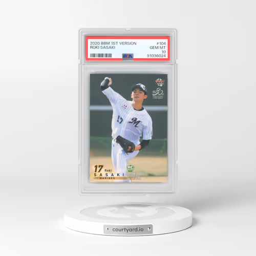 2020 BBM 1st Version #104 Roki Sasaki (PSA 10 GEM MINT)