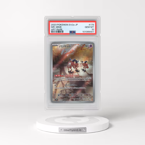 2023 Pokémon Sv2a-Pokemon 151 #179 Mr. Mime - Art Rare (PSA 10 GEM MINT)