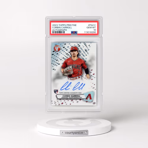 2023 Topps Pristine Pristine Autograph #PACC Corbin Carroll (PSA 10 GEM MINT)