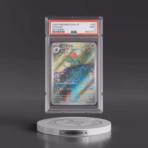 2023 Pokémon Sv2a-Pokemon 151 #167 Ivysaur - Art Rare (PSA 9 MINT)