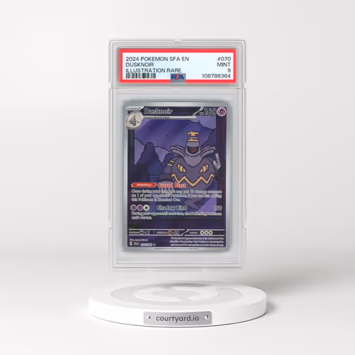 2024 Pokémon Sfa EN-Shrouded Fable #070 Dusknoir - Illustration Rare (PSA 9 MINT)