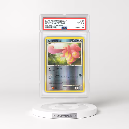 2008 Majestic Dawn #39 Lickitung - Holo (PSA 4 VG-EX)