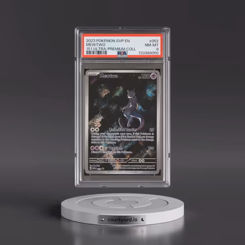 2023 Pokémon Svp EN-SV Black Star Promo #052 Mewtwo - 151 Ultra-Premium Collection (PSA 8 NM-MT)