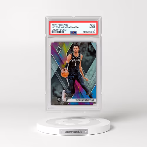 2023 Panini Phoenix #256 Victor Wembanyama - Color Burst (PSA 9 MINT)