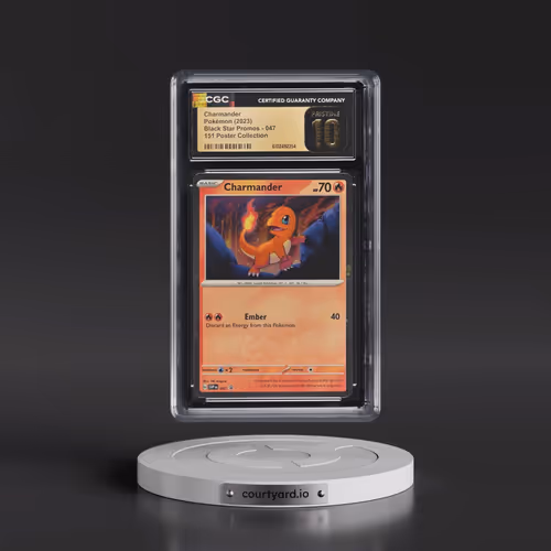 2023 Black Star Promos - Scarlet & Violet SVP EN #047 Charmander - 151 Poster Collection (Cosmos Hol