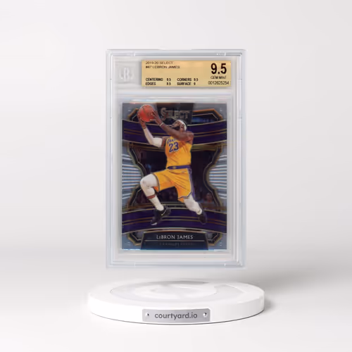 2019 Panini Select #47 LeBron James (BGS 9.5 GEM MINT)
