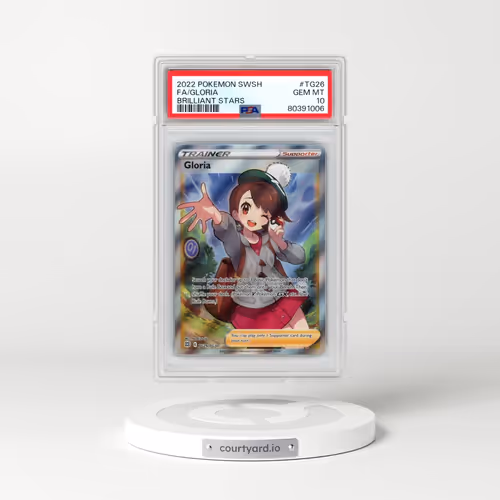 2022 Pokémon Sword & Shield Brilliant Stars #TG26 Gloria - Full Art (PSA 10 GEM MINT)