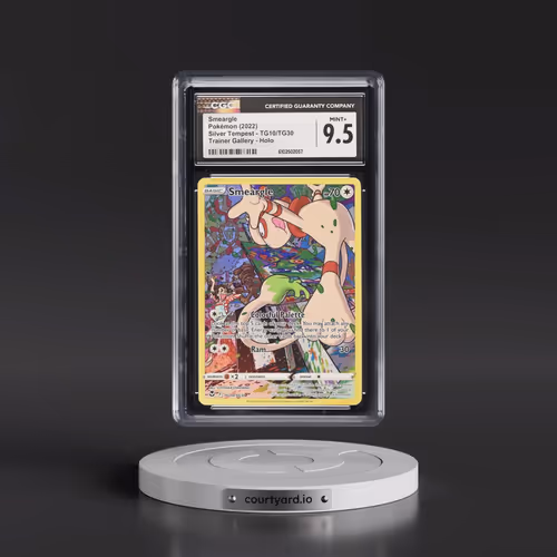 2022 Silver Tempest #TG10/TG30 Smeargle - Trainer Gallery Holo (CGC 9.5 MINT+)