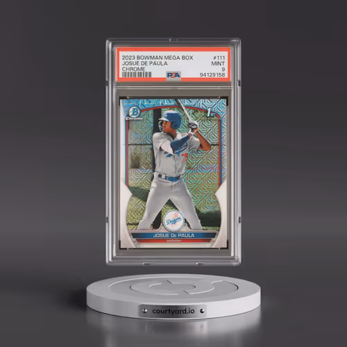2023 Bowman Mega Box Chrome #111 Josue de Paula (PSA 9 MINT)