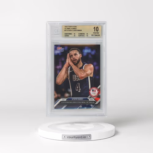 2024 Topps Now Olympic Games #27 Steph Curry (BGS 10 PRISTINE)