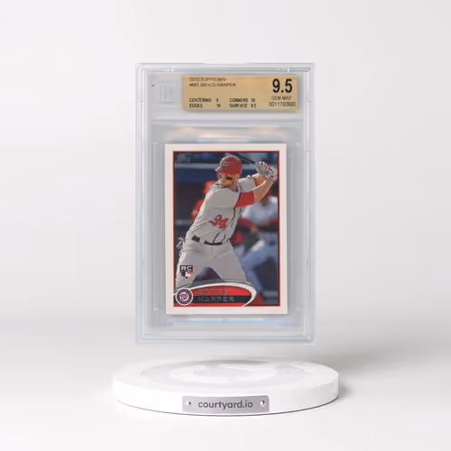 2012 Topps Mini #661 Bryce Harper (BGS 9.5 GEM MINT)