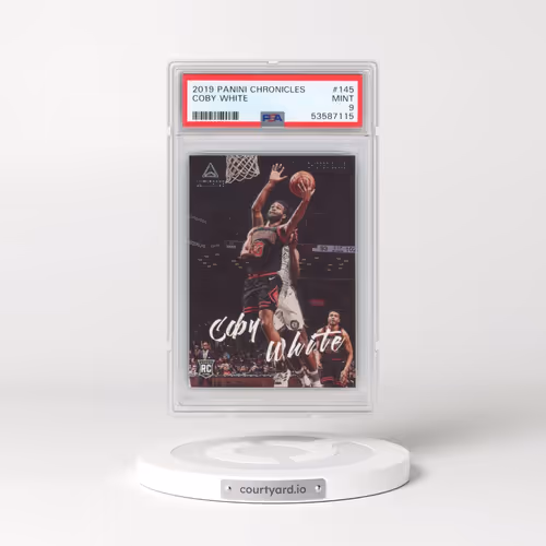 2019 Panini Chronicles #145 Coby White (PSA 9 MINT)