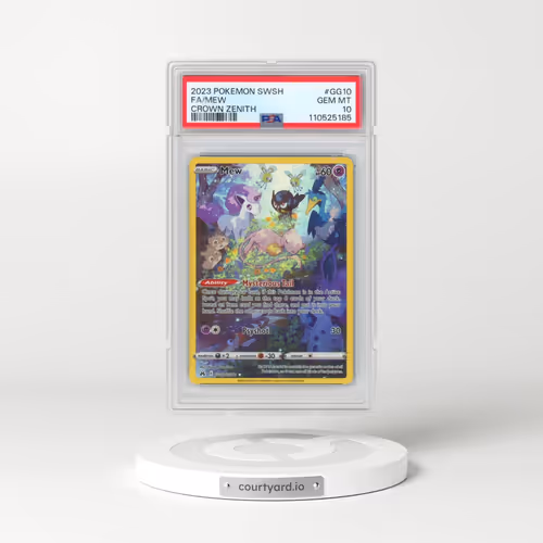 2023 Pokémon Sword and Shield Crown Zenith #GG10 Mew - Full Art (PSA 10 GEM MINT)