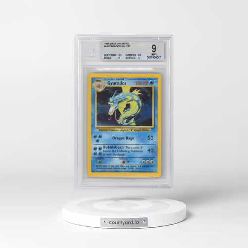 1999 Base Set #6 Gyarados - Holo (BGS 9 MINT)