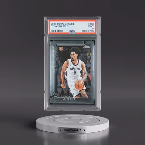 2025 Topps Chrome #252 Dylan Harper (PSA 9 MINT)