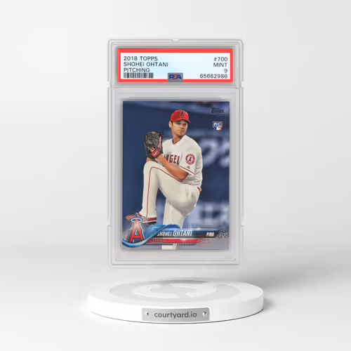 2018 Topps #700 Shohei Ohtani - Pitching (PSA 9 MINT)