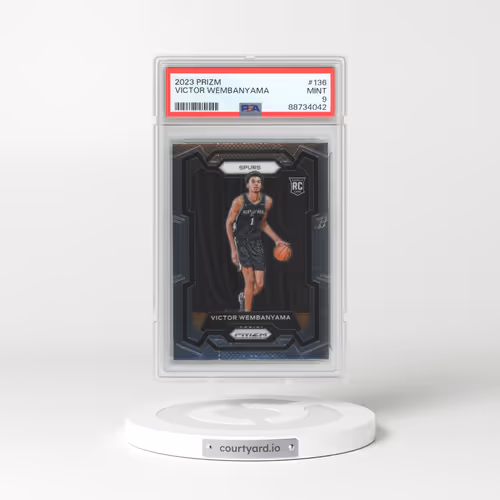 2023 Panini Prizm #136 Victor Wembanyama (PSA 9 MINT)