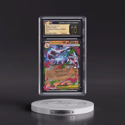 2025 Phantasmal Flames - PFL EN #013/094 Mega Charizard X ex - Holo (CGC 10 PRISTINE)