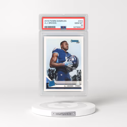2019 Panini Donruss #314 A.J. Brown (PSA 10 GEM MINT)