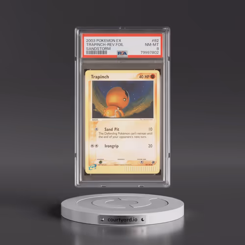 2003 Pokémon EX Sandstorm #82 Trapinch Reverse Foil